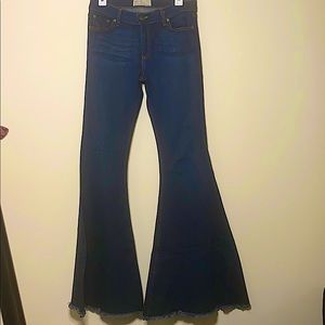 Free People ‘Wide flare Jean’
